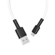 Кабель BOROFONE BX31 USB to Type-C 3A 1m silicone TPE connectors White (6931474710406) - изображение 2