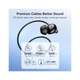 Наушники Vention Echo Lite 3.5mm In-Ear Wired Black (GBABAV) - изображение 8