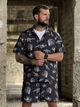 Летний милитари комплект рубашка шорты TITANIUM OBLIVION War black черный ПП7753 L/XL - изображение 4