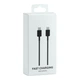 Кабель для зарядки USB Samsung Type-C to Type-C 60W 1:1 Black - изображение 4