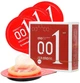 Презервативи OLO Red 0.01 Ультратонкі Ваніль 3 шт (ROZ6501053486) - зображення 3