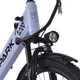 Електровелосипед SPARK E-CITY EASY WAY 17'' 48V/500W/12,5Ah блакитний - зображення 4