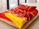 Комплект постільної білизни Leleka-Textile 120108389 полуторний твілл, 100% бавовна червоний - изображение 8