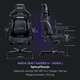 Fotel gamingowy Anda Seat Kaiser 4 L Elegant Black (AD12YDDC-L-20-B-PV/C) - obraz 18