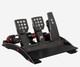 Педали для руля Fanatec ClubSport Pedals V3 / RJ12 / газ тормоз сцепление / PC PS4 PS5 Xbox Series X|S / металл / черные (CSP_V3) - изображение 2