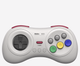 Геймпад 8BitDo M30 Bluetooth Pad White для PC / macOS / Android / Nintendo Switch бездротовий Bluetooth / USB-C Білий (RET00368) - зображення 1