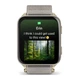 Смарт-часы GARMIN Venu X1 Soft Gold with Titanium Caseback and French Gray Nylon Band (010-02980-08/09) - изображение 4