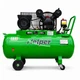 Масляный воздушный компрессор Helper HP-1093 100 л 10 бар 350 л/мин поршневой для гаража СТО мастерской электрический для покраски подкачки шин пневмоинструмента универсальный компактный производительный - изображение 1