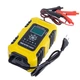 Зарядне для кислотних AGM, GEL, VRLA Foxsur FBC122410D 12V/10A 24V/5A, автомат 7 етапи, дісплей - изображение 2