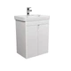 Тумба універсальна МОЙДОДИР SIMPLE WHITE 55-U з умивальником RIVER 55 біла - изображение 5