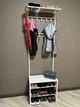 Вешалка для одежды металлическая разборная ELEGANCE 60 см Белый / Аляска - изображение 5