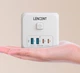 Сетевой адаптер Lencent PA037EU-2A2C тройник с функцией быстрой зарядки Белый (1013-474-00) - изображение 6