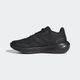 Дитячі Бігові кросівки RunFalcon 3 Lace adidas HP5842 39 (39 1/3 EUR) чорний (4066749913915) - зображення 6