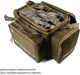 Сумка для риболовлі Acropolis SmartPack РСК-3 Для коропової, фідерної та флет-фідерної ловлі 62х39х34 см Оливкова - зображення 6