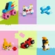 Zestaw klocków LEGO Classic Kreatywne kolorowe klocki 820 elementów (11045) - obraz 6