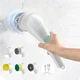 Багатофункціональна щітка Magic Brush QQ789, 5в1, ABS, 300mAh, White - зображення 5