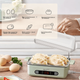 Электронная пароварка Bear Egg Cooker, Steamer, Smart Electric Steamer для небольших групп из 2-3 человек с автоматическим отключением, многофункциональное устройство для приготовления яиц на завтрак дома ZDQ-B06N3 - изображение 2