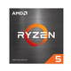 Процессор AMD Ryzen 5 5600 (R5) 7 нм, 6 ядер, 12 потоков, максимальная частота в режиме Boost до 4,4 ГГц, AM4, коробочная конфигурация для плавной игры в Valorant/CSGO. - изображение 6