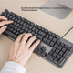 Клавіатура дротова Logitech K845 TTC Red USB Black - зображення 4