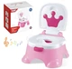 Pierwszy nocnik dziecięcy Woopie Baby 3w1 z muzyką – Krzesełko Podest (46033) (5904326946033) - obraz 6