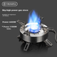 Портативная газовая плита FIRE-MAPLE со съемной горелкой для кемпинга, заваривания чая и приготовления пищи на высокой мощности. - изображение 1
