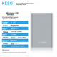 Портативный жесткий диск KESU 500 ГБ, большая емкость, USB 3.0, K201, 2,5 дюйма, цвет «Ярко-лунный серебристый», внешний механический жесткий диск для ноутбуков и смартфонов, большая USB-флешка - изображение 4