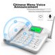 Беспроводной стационарный телефон CHINO-E с SIM-картой, совместимый со всеми сетями: кабельным телевидением, мобильной связью, сетями Unicom и Telecom 4G, а также сетями Unicom 3G, модель C265 Premium Edition, черный. - изображение 6