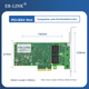 EB-LINK Intel I350AM4 Chip, PCI-E X4 Gigabit Four Port Server Network Card, I350-T4 Electrical Port, Machine Vision Industrial Camera Network Adapter - изображение 2