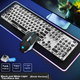 Комплект дротовий EWEADN TK100 Punk USB Black/White - зображення 6