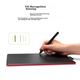 Цифровий планшет Wacom, блокнот для малювання, блокнот для письма, підключений до комп'ютера, електронна дошка для малювання, блокнот для письма для навчання та онлайн-занять, CTL-472/K1 - зображення 3
