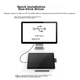 Цифровий планшет Wacom, блокнот для малювання, блокнот для письма, підключений до комп'ютера, електронна дошка для малювання, блокнот для письма для навчання та онлайн-занять, CTL-472/K1 - зображення 4