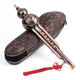 Тритональний хулусі Minsine Antique Bronze Anti-Drop у тональності сі-бемоль, етнічний духовий інструмент для початківців та учнів початкової школи. - зображення 2