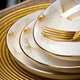 Набір Haoya Jingdezhen порцелянових мисок/тарілок 24 предмети, подарунковий - зображення 6