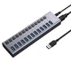 Acasis USB 3.0 Hub, групове керування прошивкою, високошвидкісний кабель-подовжувач з одного на 13 портів, багатопортовий конвертер для ноутбука, настільного комп'ютера, док-станція розширення HS-713MG - изображение 1