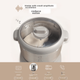 Тестомесильная машина Bear And Dough Mixer, полностью автоматическая бытовая тестомесильная машина, тестомесильная машина большой вместимости, машина для смешивания и замешивания муки, стационарный миксер, HMJ-A70C1, 7 л. - изображение 5