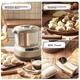 Тестомесильная машина Bear And Dough Mixer, полностью автоматическая бытовая тестомесильная машина, тестомесильная машина большой вместимости, машина для смешивания и замешивания муки, стационарный миксер, HMJ-A70C1, 7 л. - изображение 7