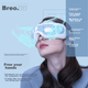 Массажер для глаз Breo [Выбор Сунь Инша], умный массажер для глаз ISeeJplus Camellia, устройство для ухода за глазами с тепловым компрессом, подарок на праздник для парня или девушки, подарок на день рождения. - изображение 3