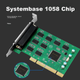 Плата MOGE PCI промышленная для 8-портового RS232, с кабелями, MC1368 - изображение 5