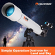 Профессиональный астрономический телескоп Xingtelang High-Definition High-Magnification 70700 с рефрактором, предназначенный для наблюдения за Луной, живописных пейзажей, обучения студентов естественным наукам, а также в качестве подарка. - изображение 1