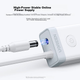 USB-концентратор UGREEN 3.0, высокоскоростной 7-портовый адаптер расширения, док-станция, удлинительный кабель, подходит для ноутбуков, настольных компьютеров, смартфонов, прошивки, группового управления, подключение одного устройства с блоком питания. - изображение 3