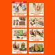 Домик из печенья Sour Patch Kids Create A Treat Halloween Fun House Cookie Kit с желейками 695г - изображение 7