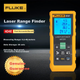 Ручной лазерный дальномер FLUKE 404E-40m, инфракрасный измеритель расстояния, измерительный инструмент, электронная линейка, лазерная линейка. - изображение 4