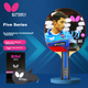 Ракетка для настольного тенниса BUTTERFLY D5 Fan Zhendong, одинарная (с чехлом), хват «перо», комбинированная (атакующая и защитная), двусторонняя, с обратным резиновым покрытием Aius. - изображение 7