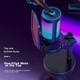 Микрофон FIFINE A6 USB конденсаторный RGB для стримов и записи черный - изображение 7