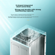 Диспенсер для води та чайний бар Midea, домашній електричний чайник, верхній монтаж для вітальні, багатофункціональний, підходить для бутильованої води, гуртожитку, офісного використання, гаряча та холодна вода з подвійною температурою YD1318S-X - зображення 7