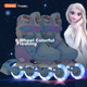 Детские роликовые коньки Disney, полностью светящийся набор для начинающих, роликовые коньки для девочек, коньки с прямыми колесами, размер M (Холодное сердце). - изображение 5