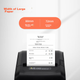 Термопринтер чеків Gprinter GP-D801, 80 мм, USB + мережевий порт + мережа 2.4G, принтер для друку замовлень на рецепції/на кухні, настінний, з автоматичним різанням паперу - изображение 5
