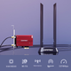 Беспроводной сетевой адаптер COMFAST AX210PLUS WiFi6, двухдиапазонный гигабитный PCI-E, встроенная беспроводная сетевая карта 5374M + Bluetooth 5.3, двухвальный беспроводной Wi-Fi приемник. - изображение 3