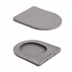 Унітаз підвісний Robin Ultra Quiet 490×365×325 мм, Stone Grey, із сидінням Slim Duroplast / Soft-close / Quick Release - зображення 8