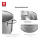 Пароварка ZWILLING из нержавеющей стали, для приготовления супа, рыбы и булочек, набор NovaPlus, 24 см. - изображение 8